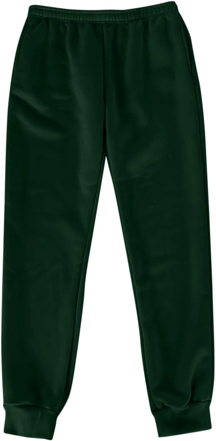 2 Pack Womens Casual Baggy Fleece Sweatpants High Waisted Jogging Running Pants Cinch Bottom Cotton Lounge Joggers