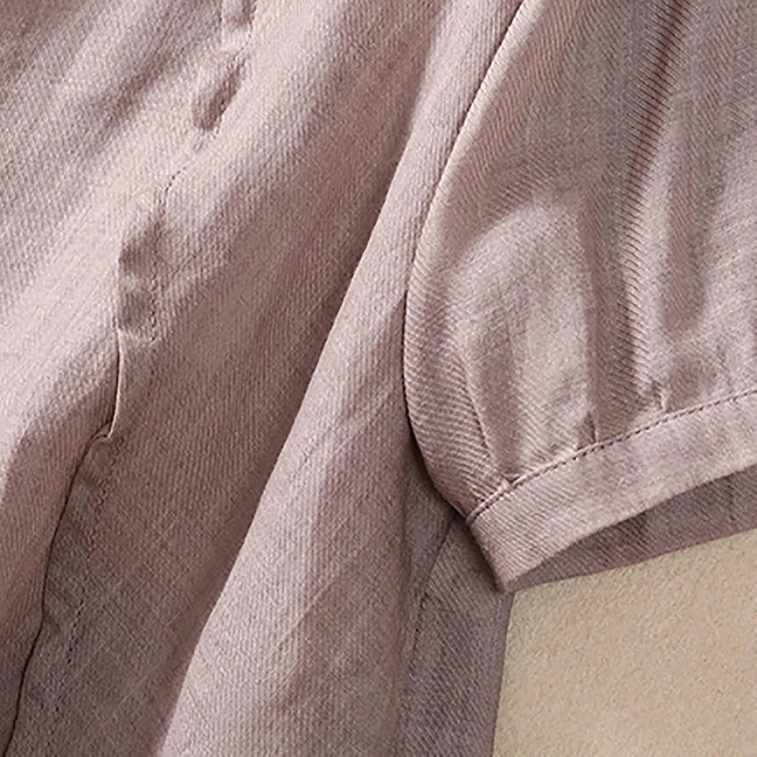 2025 Summer Boho Top Cotton Linen Button Long Sleeve Shirt Women Vintage Blouse Tees Loose Casual Peasant Tunics Tops