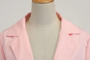 Andongnywell Womens Long Sleeve Casual Open Front Suit Jackets Solid Boyfriend Blazer with Pockets Overcoats Outwears