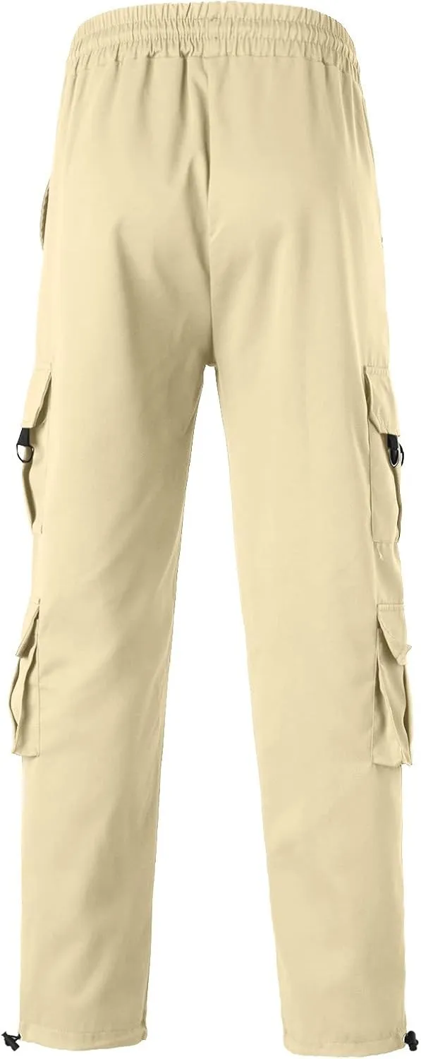 Cargo Pants for Men Baggy Joggers Pants Chino Trousers Sweatpants Long Pants Workout Trousers Men's Fleece Sweatpants