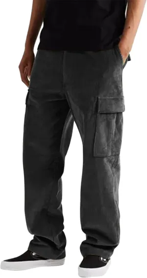 Cargo Pants for Men Relaxed Fit Mens Sweat Pants for Man Drawstring Sweatpants Athletic Pants for Mens Work Joggers