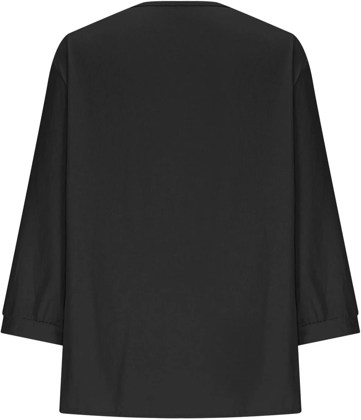 Cotton Linen Shirts for Women Long Sleeve Ruffle Collar Blouse Summer Tops Loose Lightweight Flowy Beach Outfits 2025