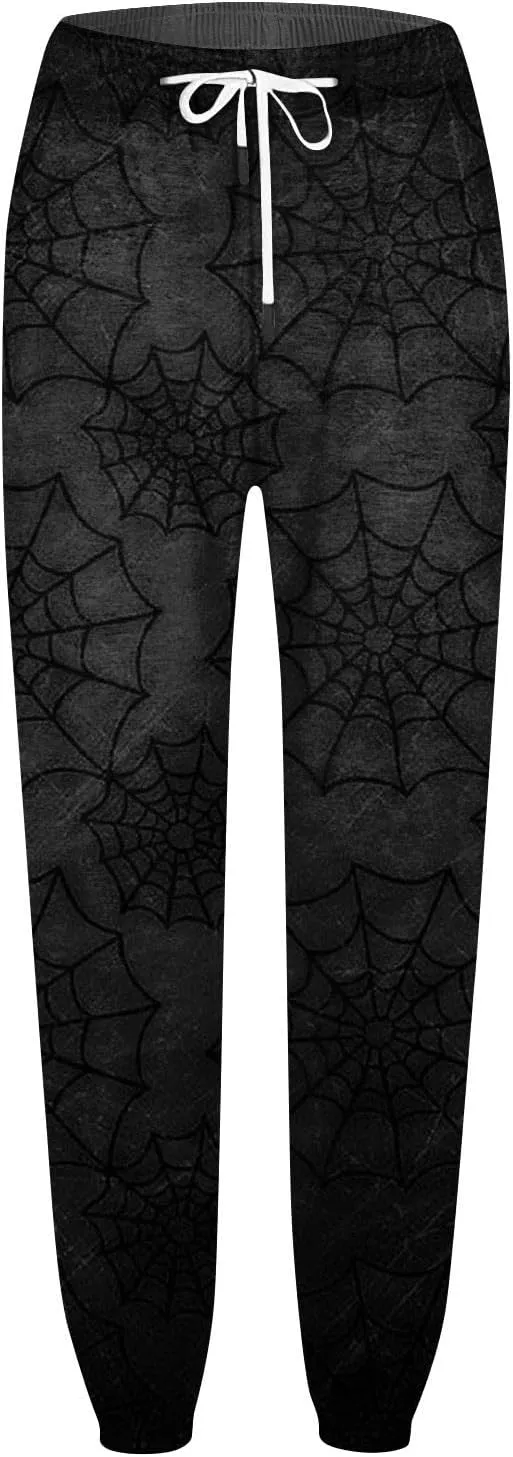 High Waisted Pants for Women Casual Sweatpants with Pockets Baggy 2024 Trendy Cinch Bottom Jogger Pants Plus Size