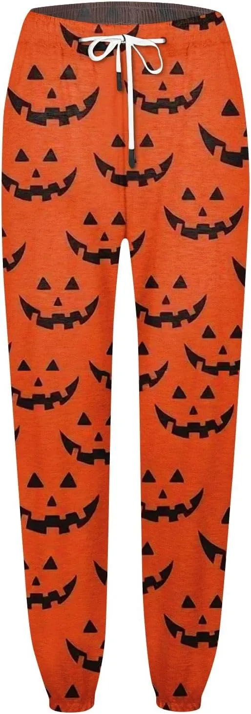 High Waisted Pants for Women Casual Sweatpants with Pockets Baggy 2024 Trendy Cinch Bottom Jogger Pants Plus Size