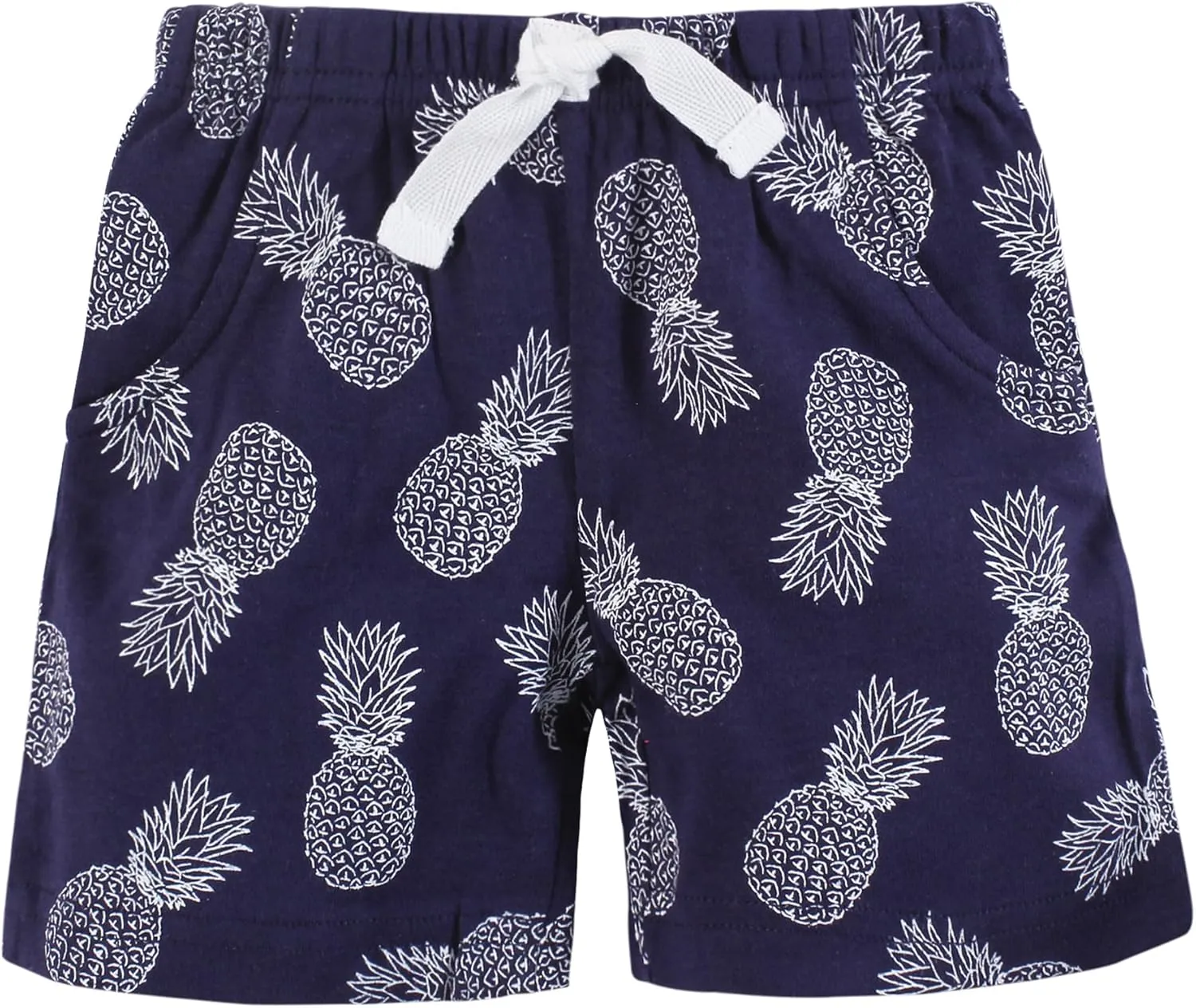 Hudson Baby Unisex Baby Shorts Bottoms 4-Pack