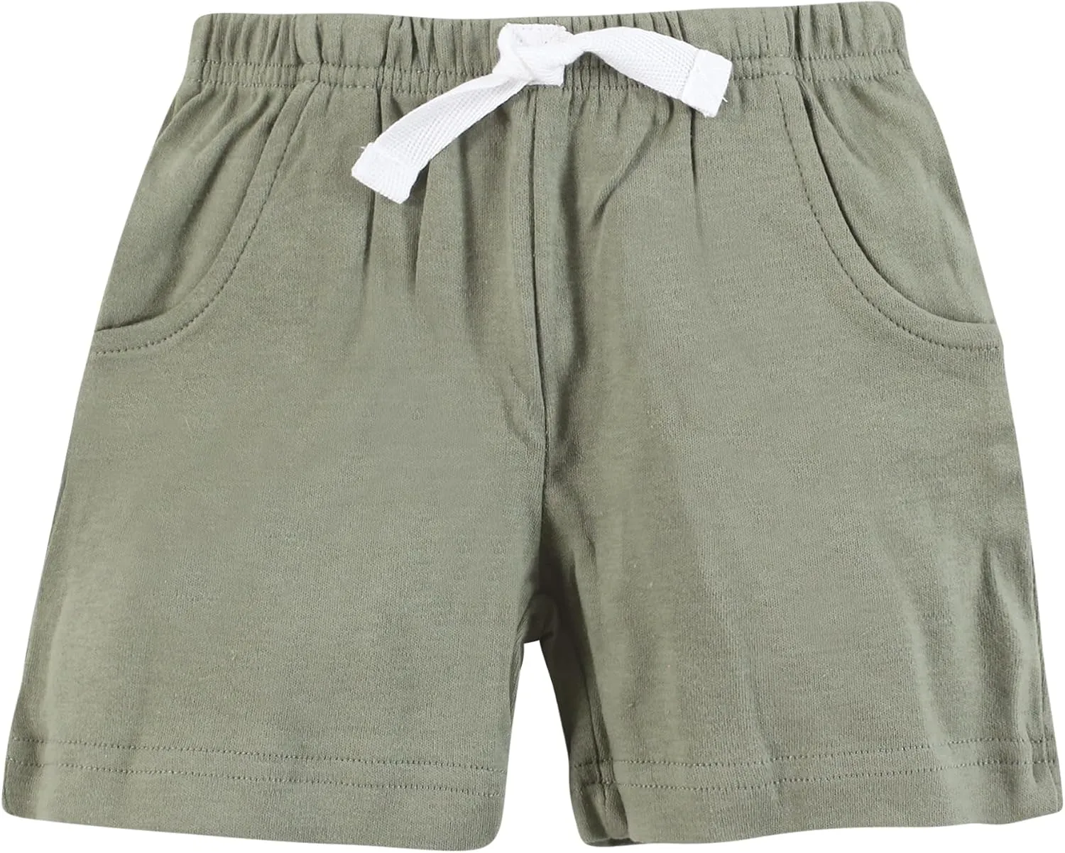 Hudson Baby Unisex Baby Shorts Bottoms 4-Pack