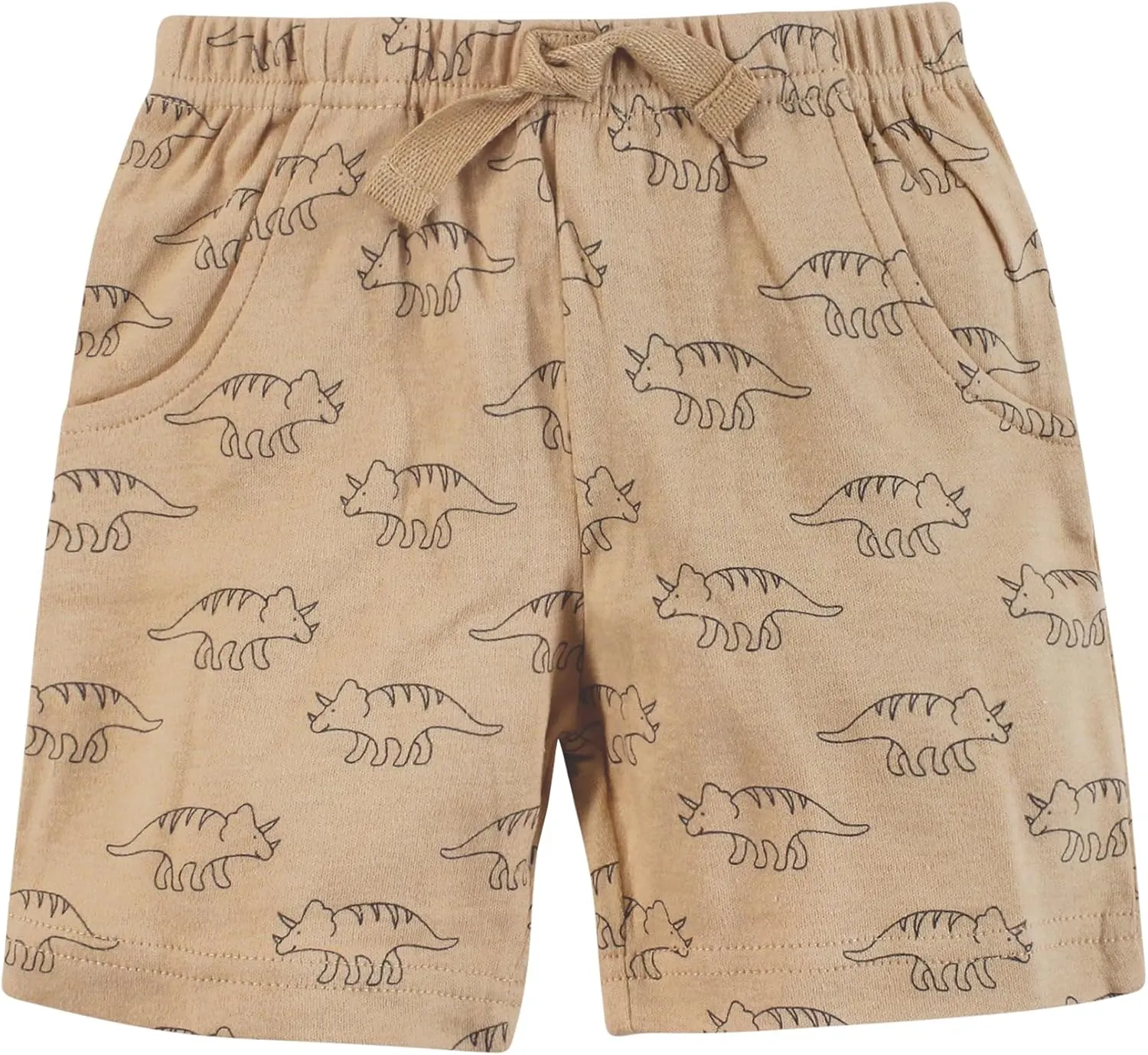 Hudson Baby Unisex Baby Shorts Bottoms 4-Pack