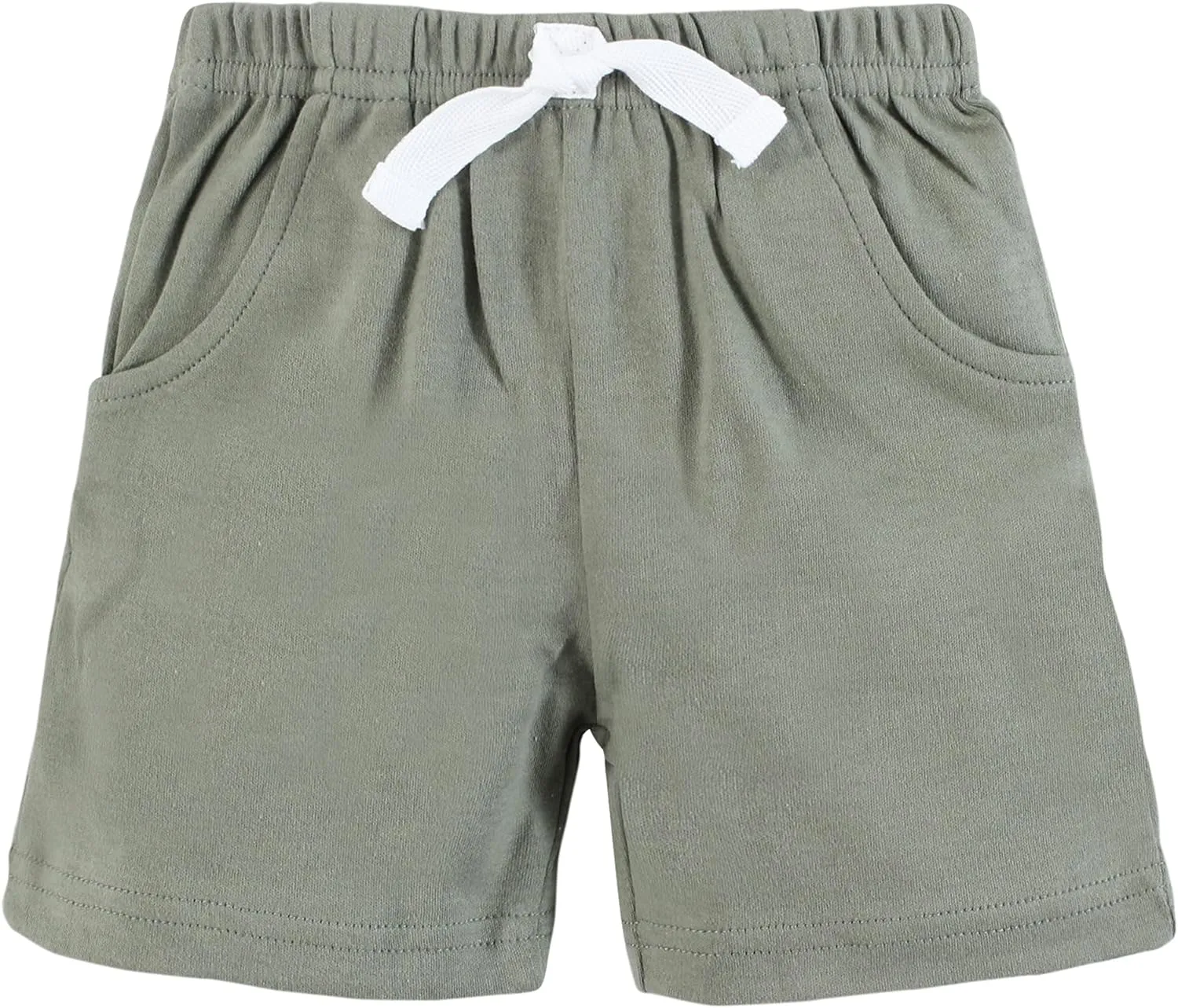 Hudson Baby Unisex Baby Shorts Bottoms 4-Pack