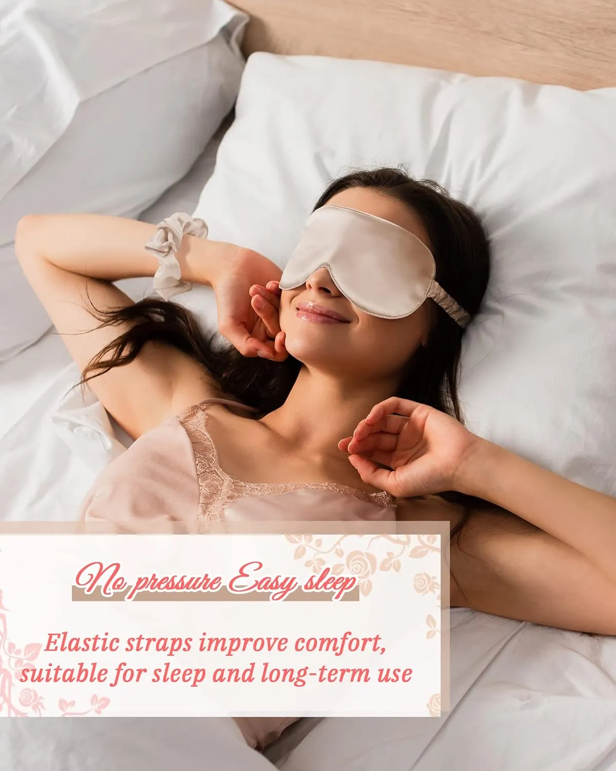 Jecery 7 Pcs Bridesmaid Robe Sets Bride Silk Satin Bridal Party with Sleeping Eye Mask and Elastic Headband