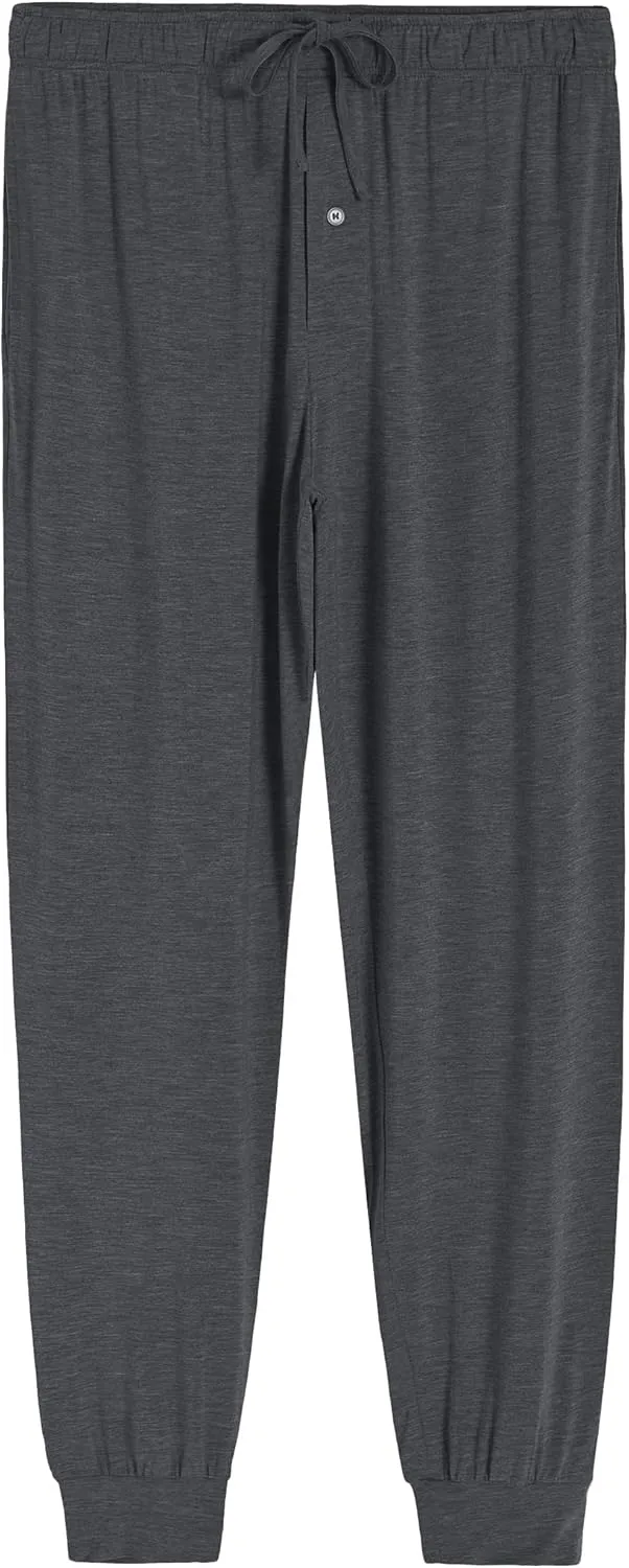 Latuza Men's Viscose Jogger Pajama Pants Lounge Bottoms