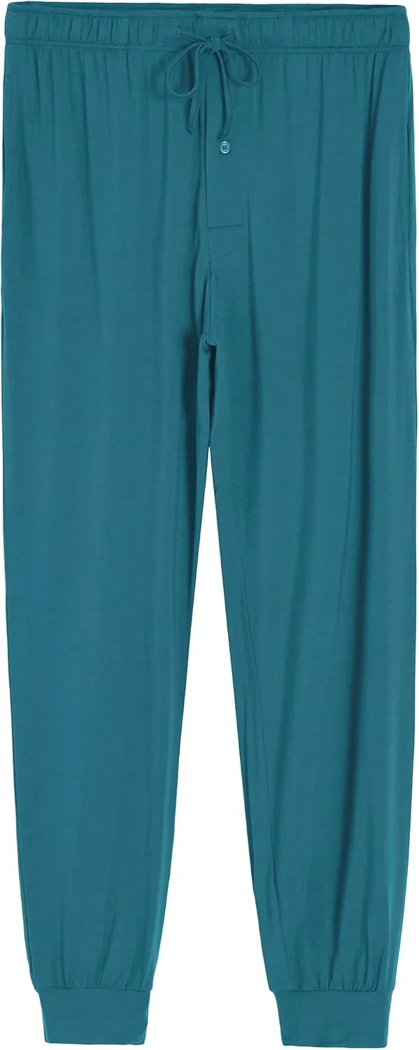 Latuza Men's Viscose Jogger Pajama Pants Lounge Bottoms
