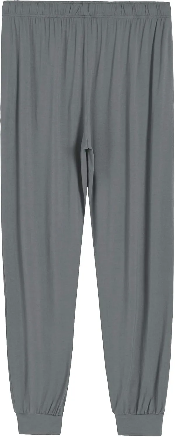 Latuza Men's Viscose Jogger Pajama Pants Lounge Bottoms