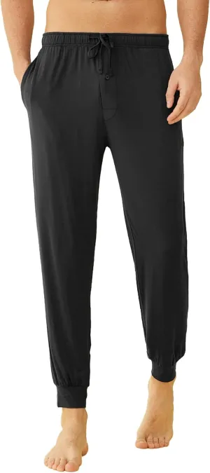 Latuza Men's Viscose Jogger Pajama Pants Lounge Bottoms