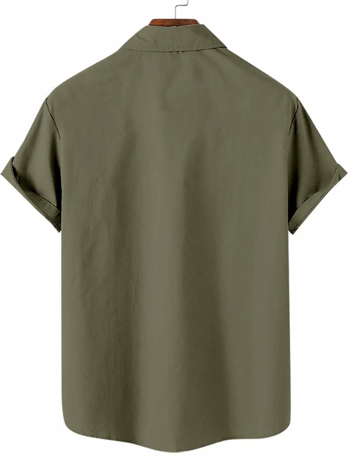 Mens Beach Tshirts Short Sleeve Tops Tee for Mens High Neck Hawaiian Tropical Plain Summer Fall Tee Shirt 2024