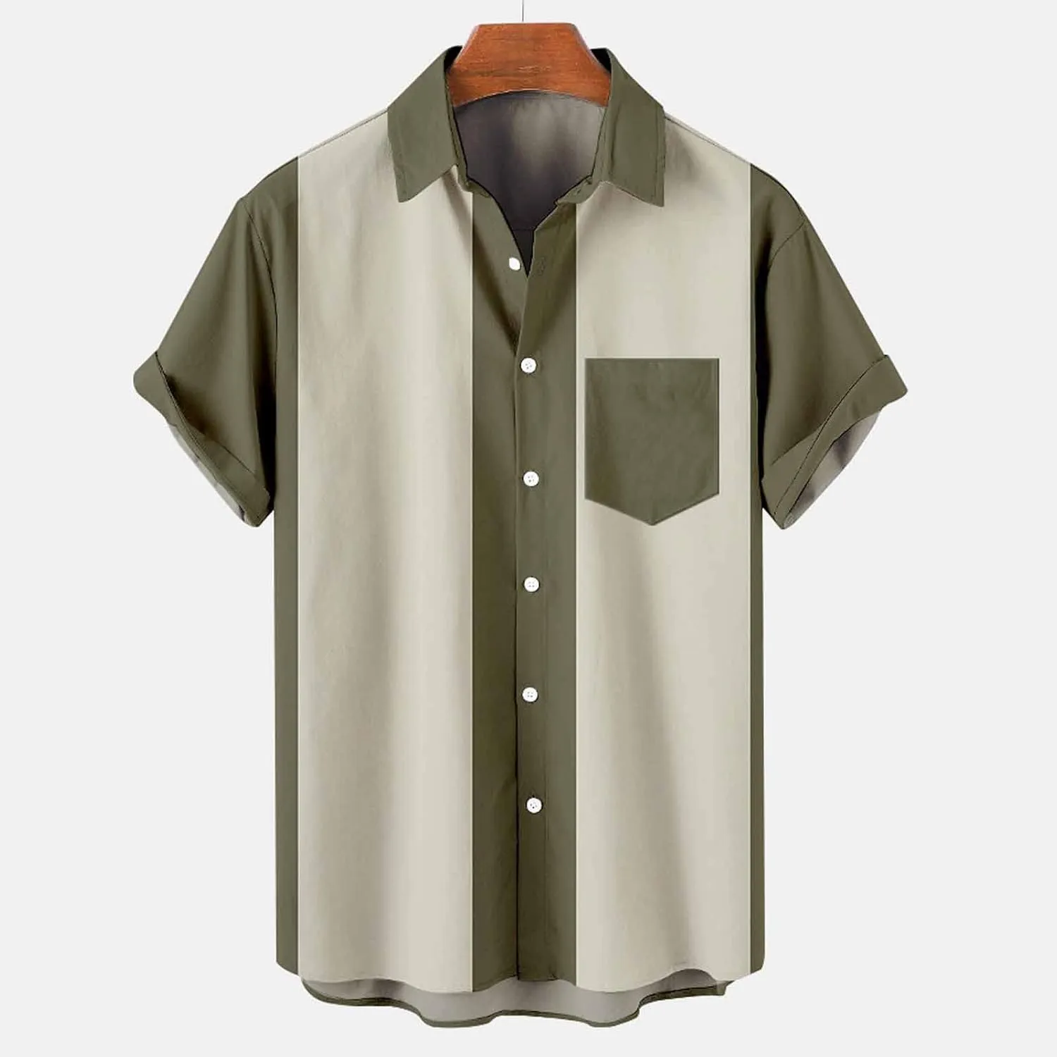 Mens Beach Tshirts Short Sleeve Tops Tee for Mens High Neck Hawaiian Tropical Plain Summer Fall Tee Shirt 2024