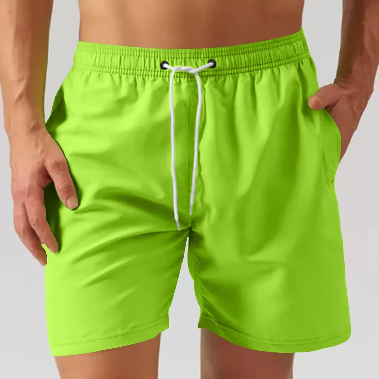 Mens Cozy Athletic Running Shorts Quick Dry Workout Shorts Lightweight Sports Gym Basketball Short Hiking Short Pants