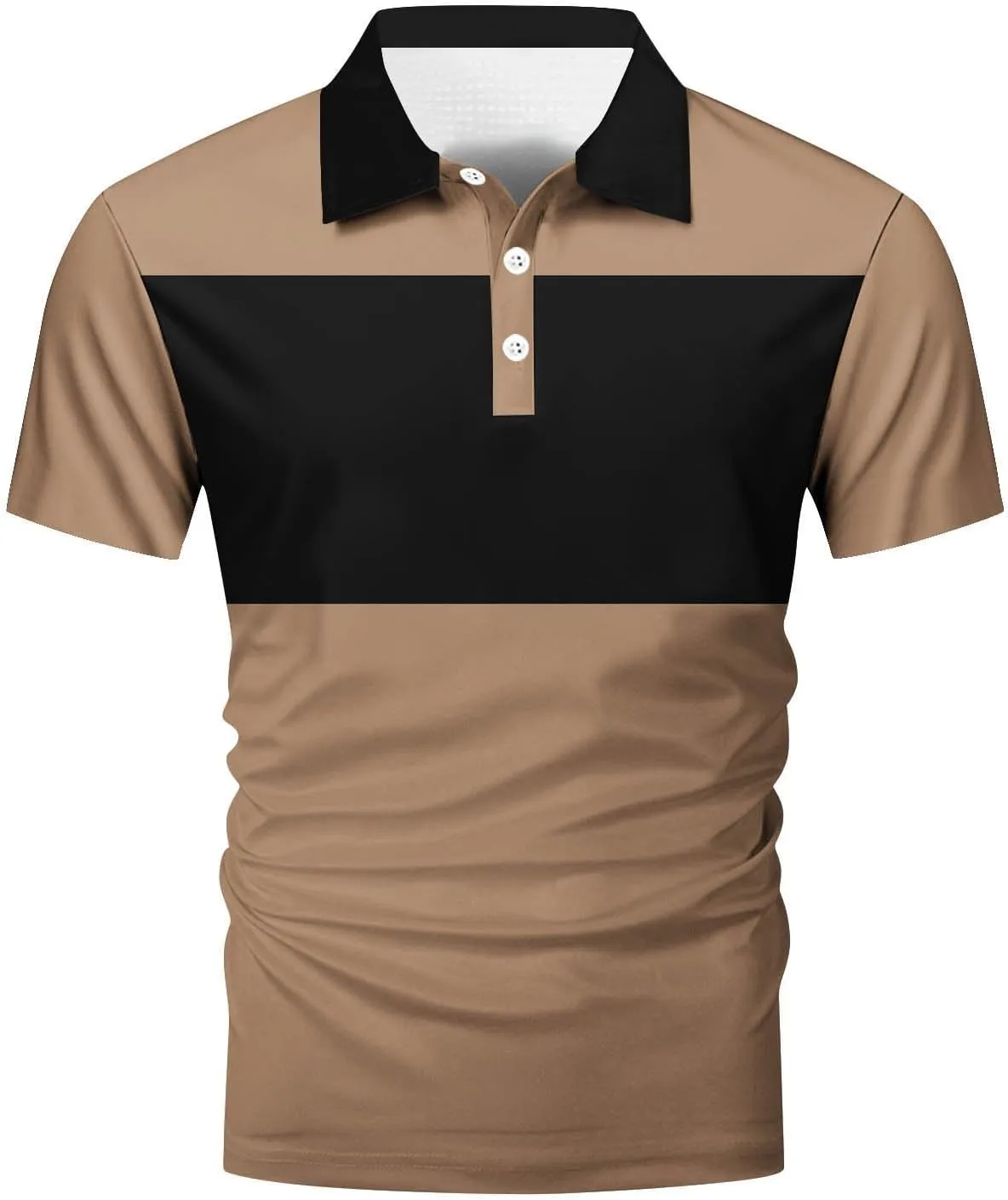Mens Loose Fit T Shirts Turtle Neck Tops Tee for Mens Short Sleeve Fishnet Summer Fall Shirts 2025