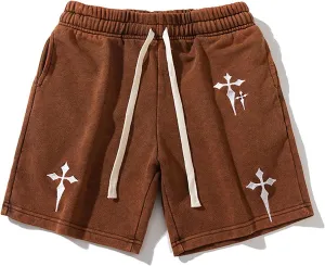 Mens Pajama Bottoms Lounge Shorts Bottoms Sleepwear Citywalk Sweat Shorts Workout With Pockets