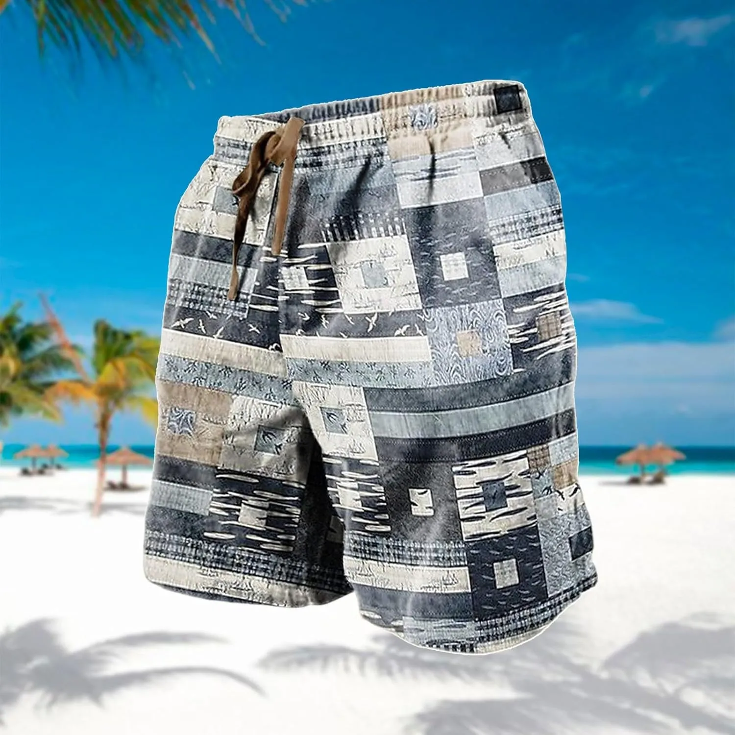 Swimming Trunks for Men Surfing Plus Size Pants Shorts Men's Pants Hewaiian Bathing Mesh Lining Suit Mens Board