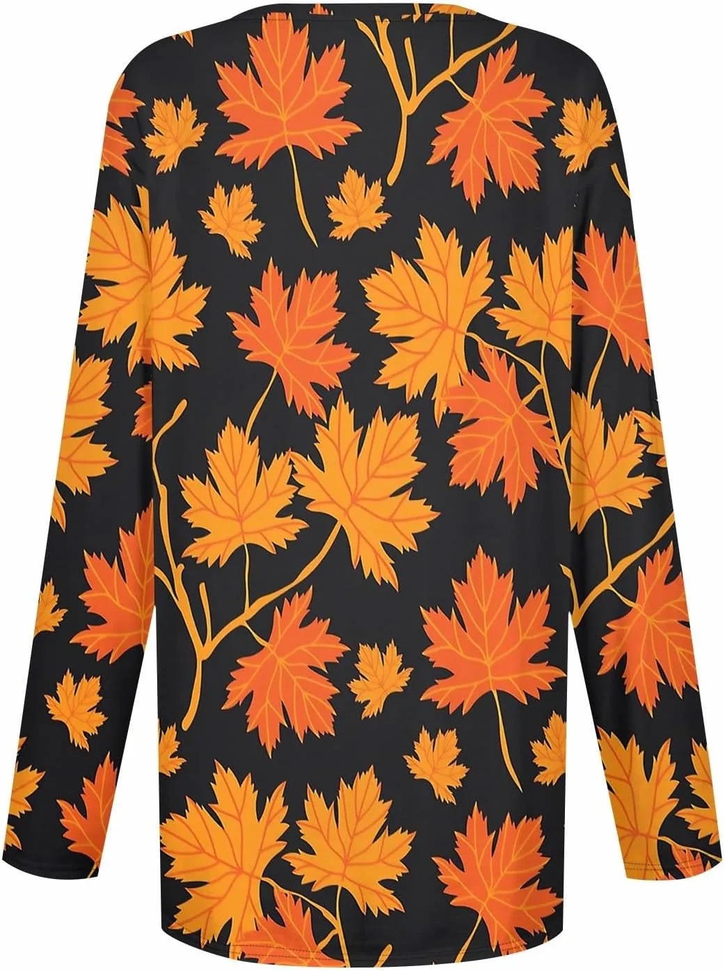 T-Shirt Women Fall Tunic Tops Plus Size Work Blouses Long Sleeve Winter Casual Tops Crew Neck Sweatshirts with Pockets