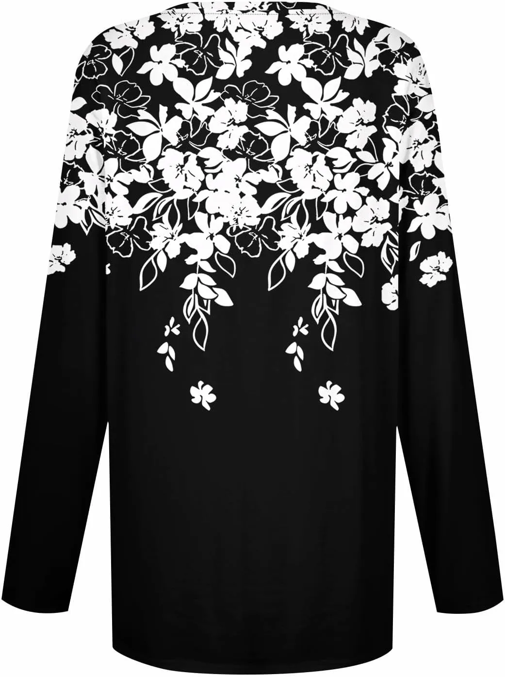 T-Shirt Women Fall Tunic Tops Plus Size Work Blouses Long Sleeve Winter Casual Tops Crew Neck Sweatshirts with Pockets