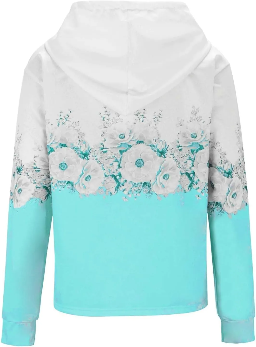 Women Solid Basic Letter Loose Hoodie Women Winter Warm Fashion Long Sleeve Loose Solid Hooded Sweatshirt for Women