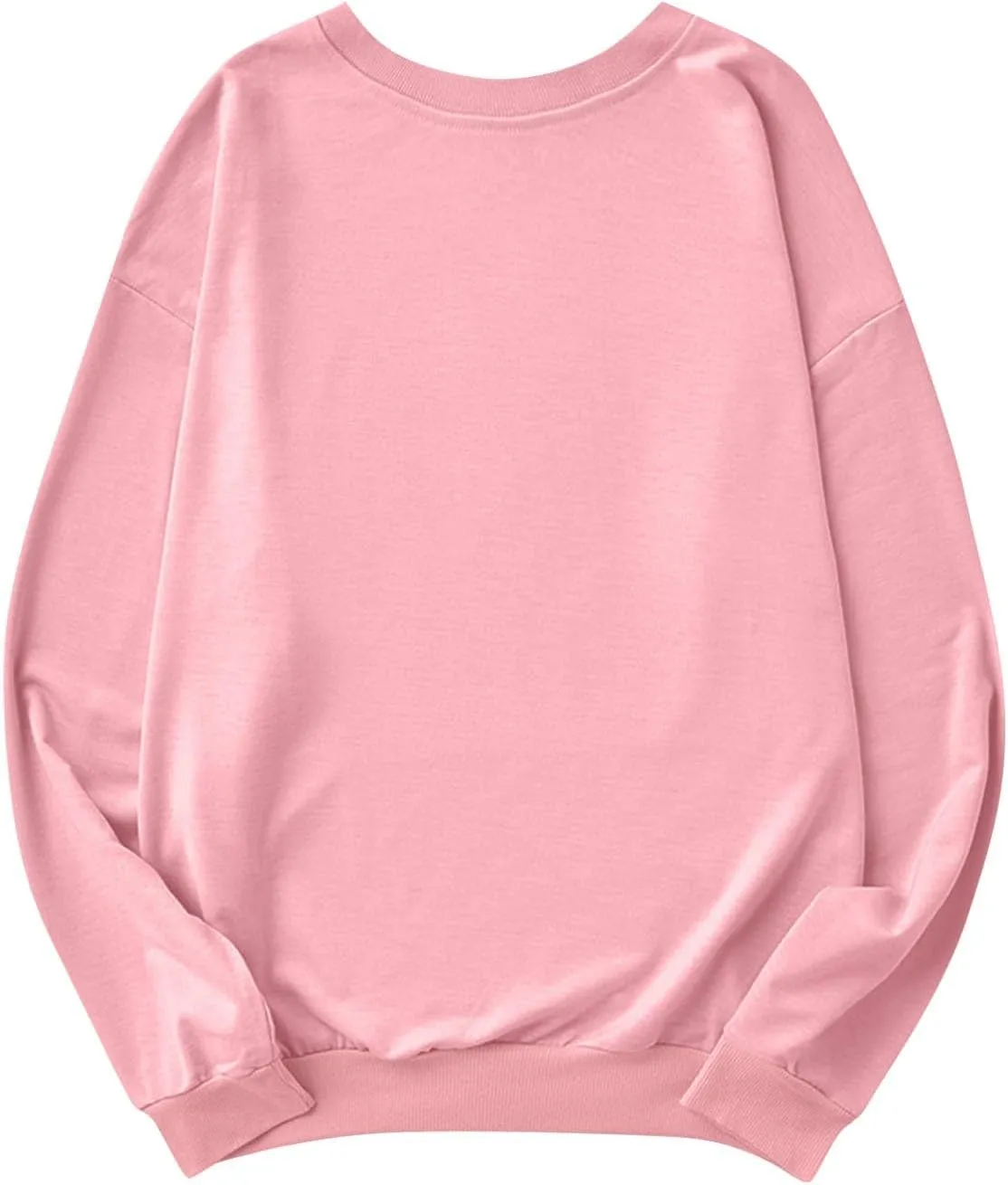 Womens Crewneck Oversized Sweatshirts Fleece Comfy Fall Baggy Cute Sweatshirt Long Sleeve Lightweight Pullover Tunics