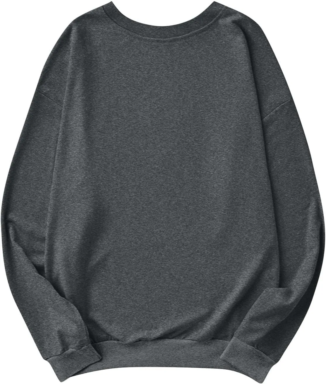 Womens Crewneck Oversized Sweatshirts Fleece Comfy Fall Baggy Cute Sweatshirt Long Sleeve Lightweight Pullover Tunics