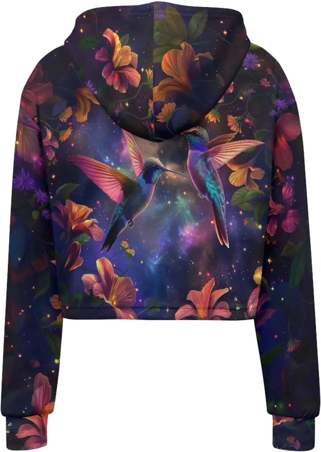 Womens Long Sleeve Crop Tops Lightweight Hoodie Pullover Blouses Drawstring Sweatshirts Casual Shirts Tunics