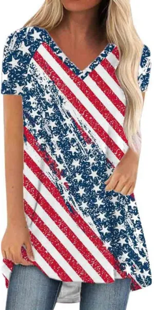 Womens Long Tunics or Tops to Wear with Leggings Short/Long Sleeve Blouses Shirts