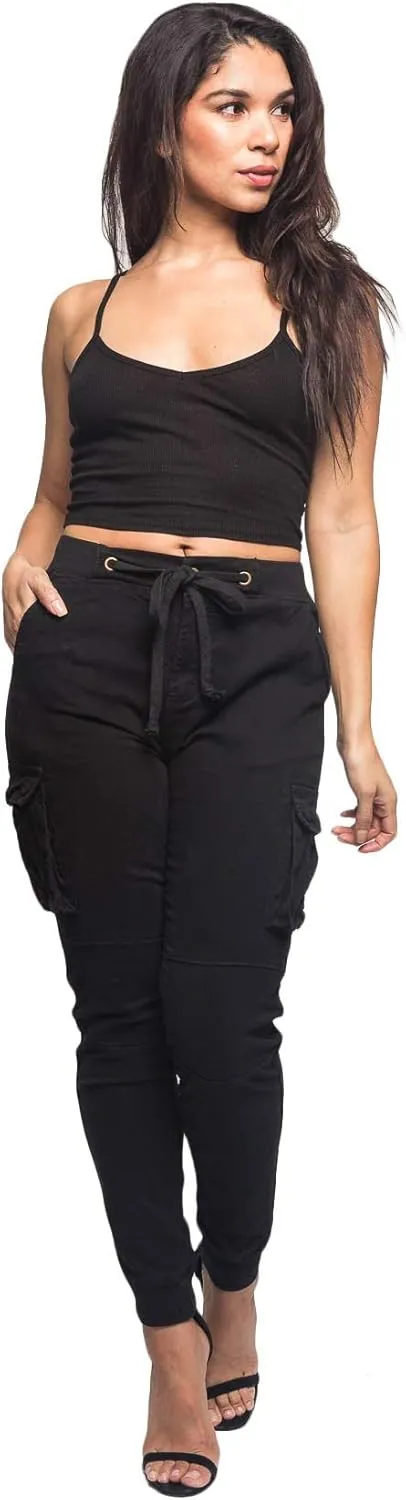 Women's Ripped Knee Skinny Fit Denim Bottoms