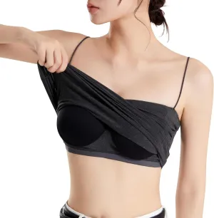 Women's Sexy Camisole Spatele Strap Basic Tank Tops Lightweight Yoga Sports Tanks Undershirts 2025 Summer