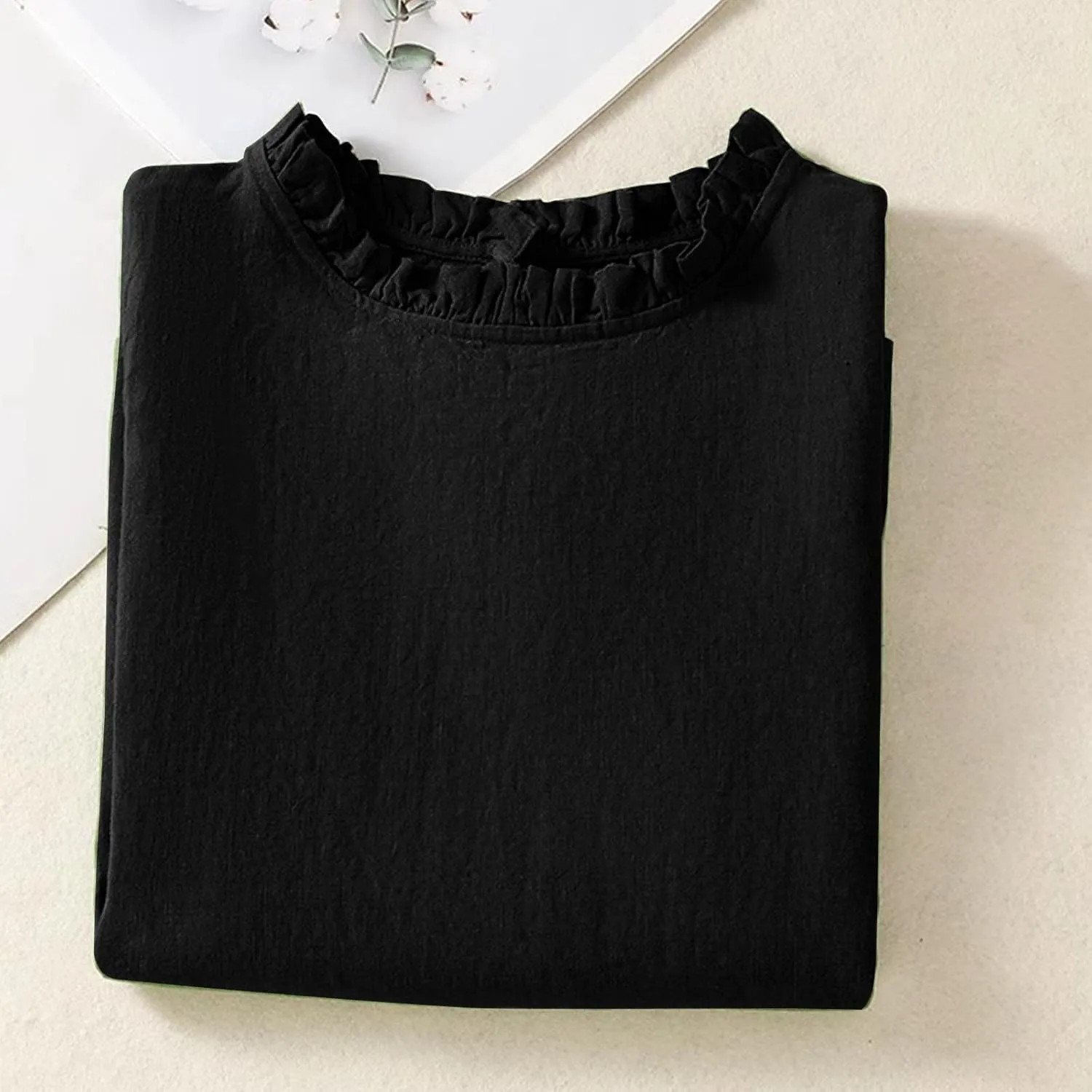 Womens Sleeveless Spaghetti Strap Cotton Linen Tank Tops Casual Solid Color Dressy Loose Cami Tee Summer Flowy Shirts