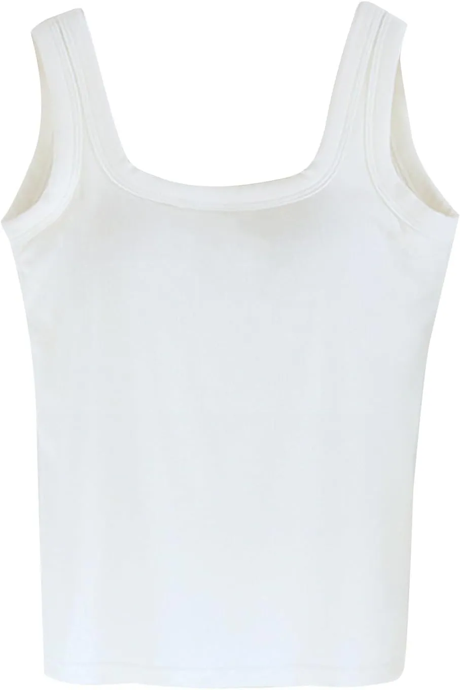 Womens Tops Tank Top with Built in Bra 2025 Summer Spaghetti Strap Sports Camisoles Layering Undershirts Cami Tops