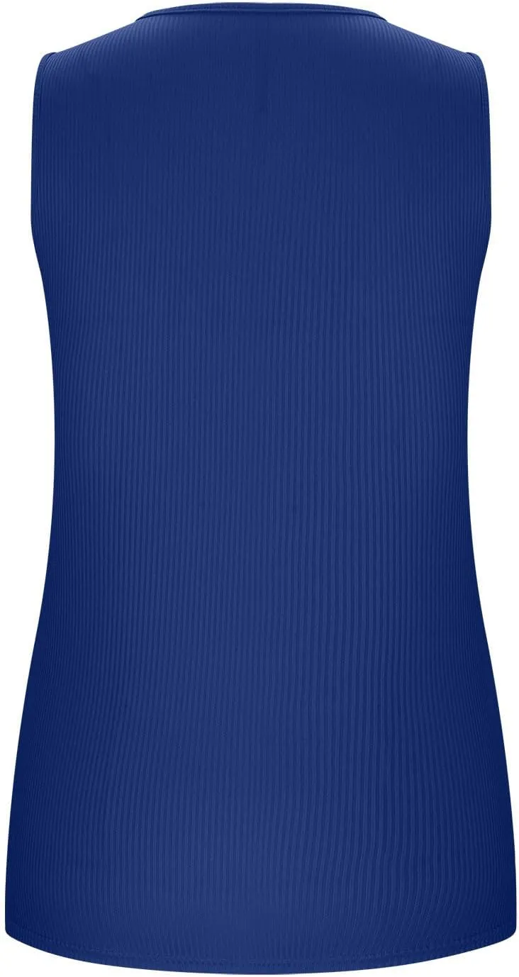 Women's Tops with Built in Bras V Neck Lightweight Workout Tank Tops Casual Basic Crop Undershirts Summer Tanks