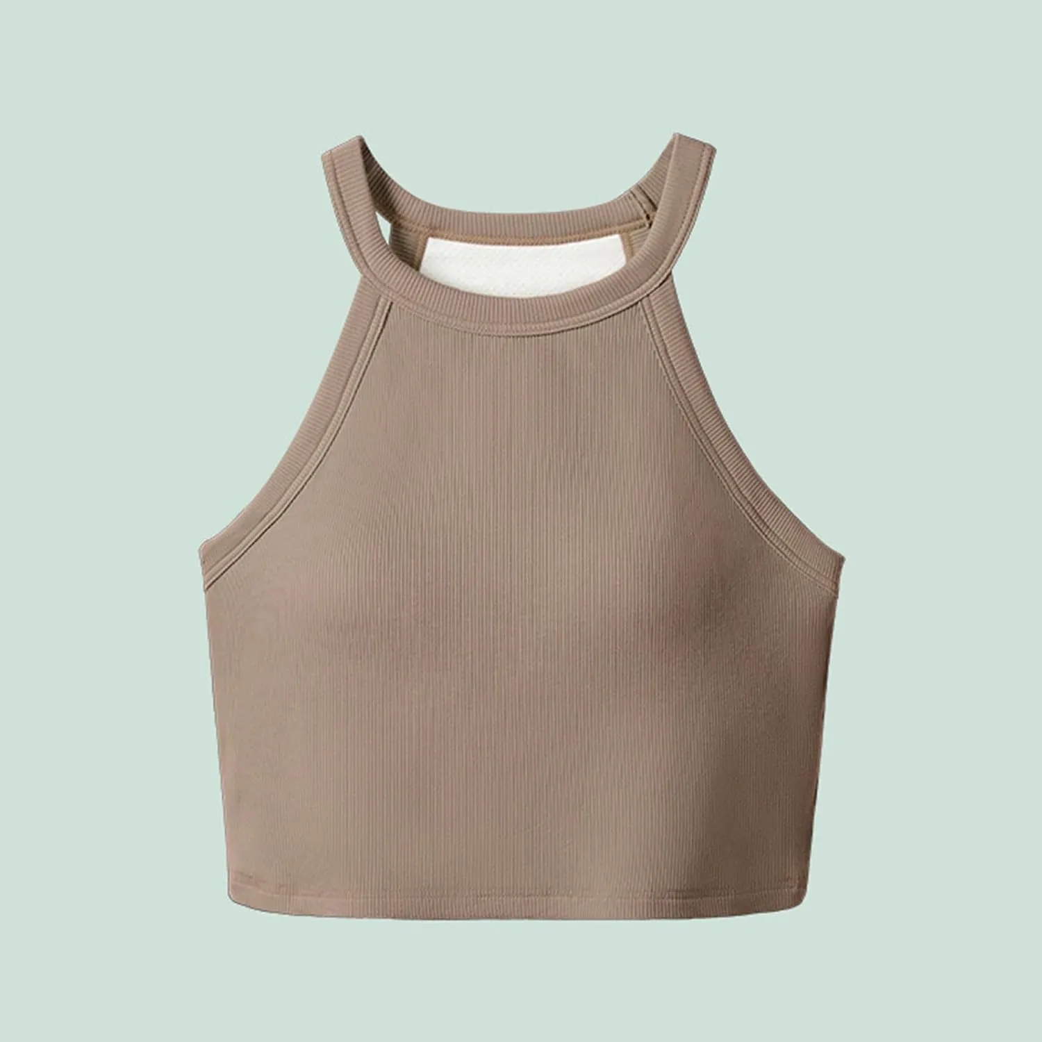 Women's with Padded Tank Tops Cute Crop Sexy Shirts Basic Going Out Tanks Wrap Bras Undershirts for Workout
